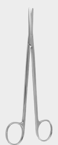 Ножиці МЕТЦЕНБАУМА (METZENBAUM), тупий/тупий, прямі, 23,0 см (cm)